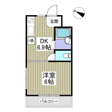 リブレス羽村の物件間取画像